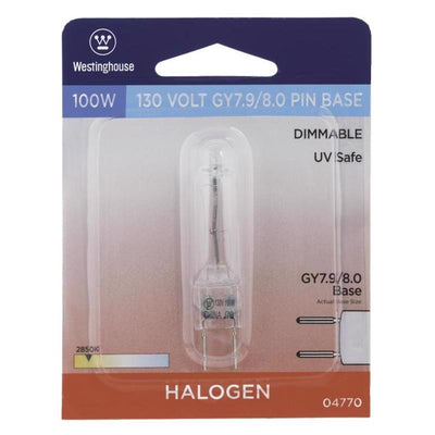 Westinghouse 100 W T4 Decorative Halogen Bulb 1400 lm Bright White