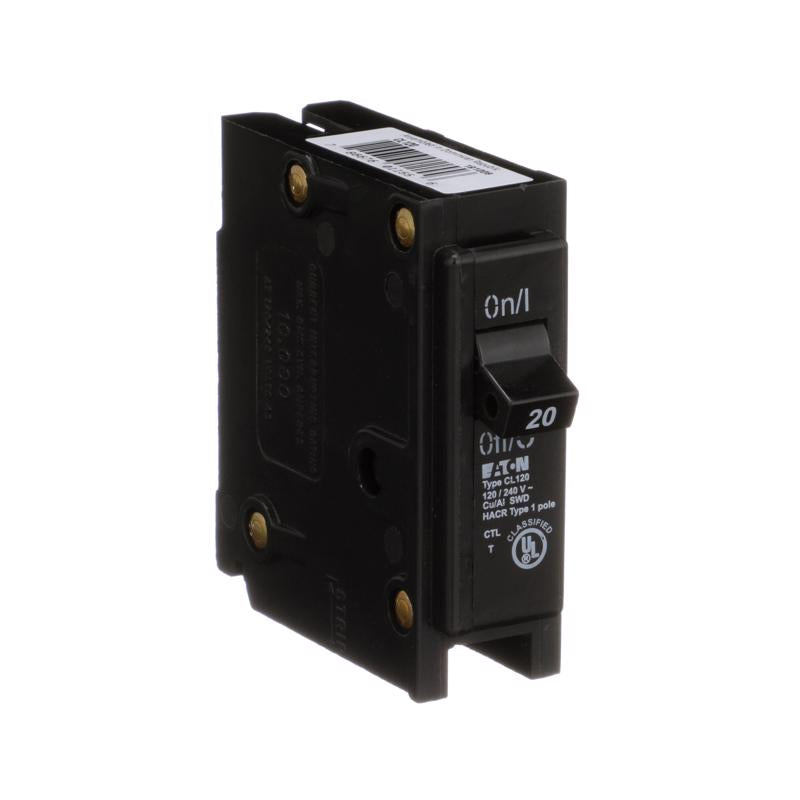 Eaton 20 amps Plug In Single Pole Circuit Breaker