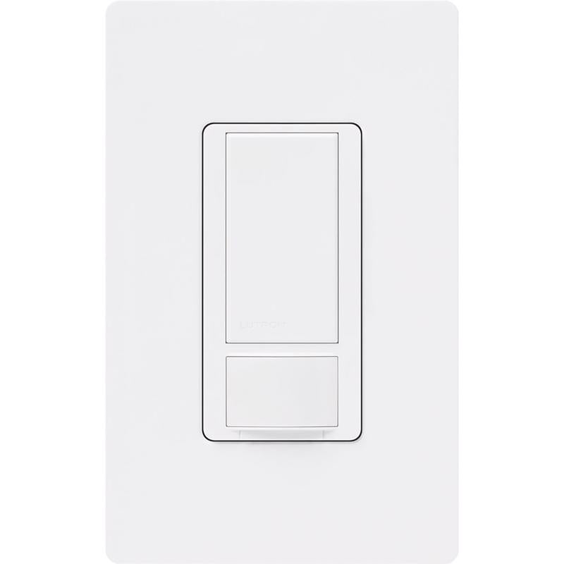 Lutron Maestro Occupancy 2 amps Single Pole Motion Sensor Switch White