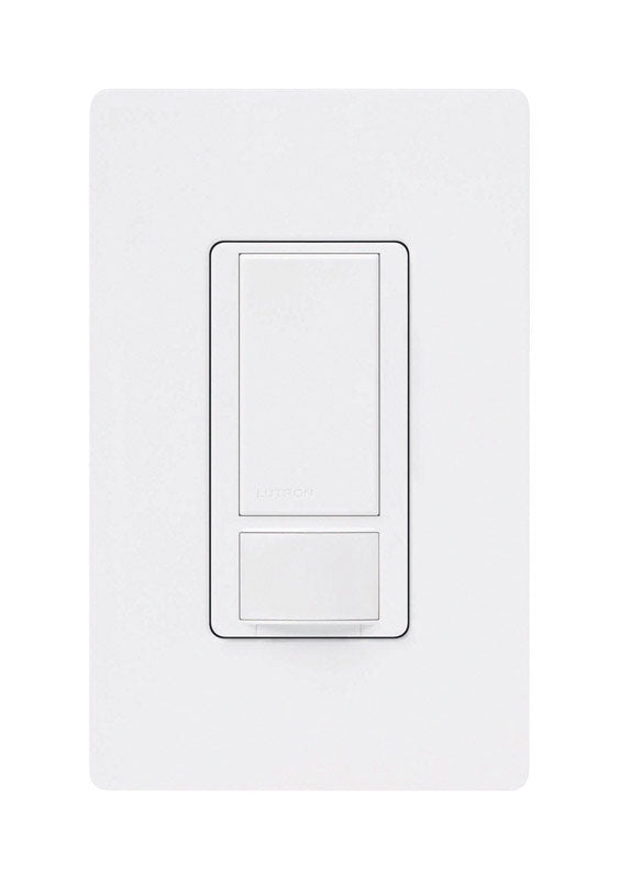 Lutron Maestro Occupancy 5 amps Single Pole Motion Sensor Triple Combination Switch White
