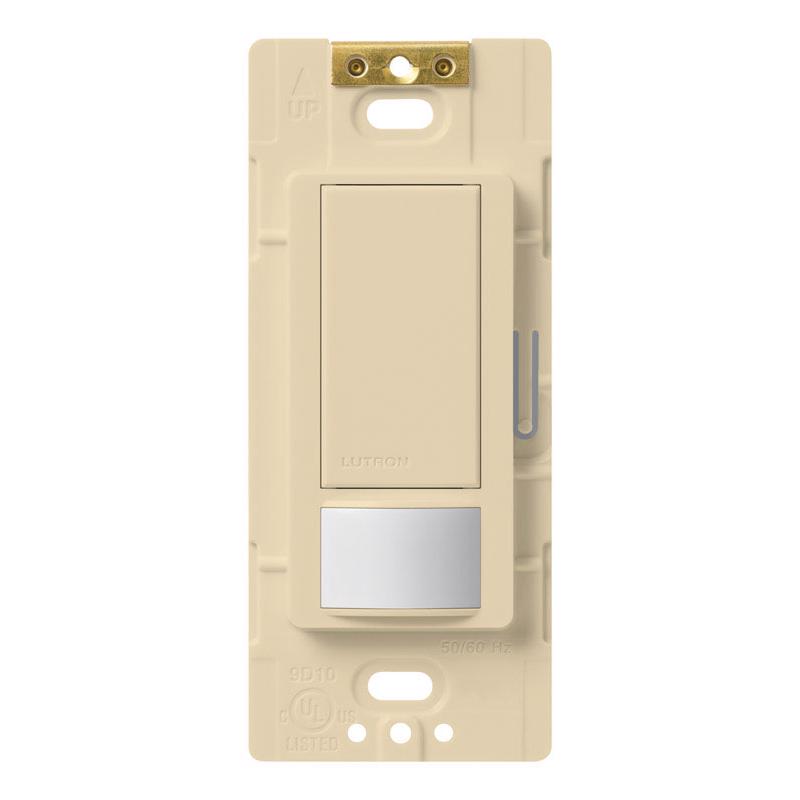 Lutron Maestro Occupancy 5 amps Single Pole Motion Sensor Triple Combination Switch Ivory