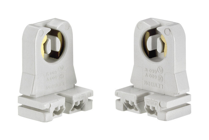 Leviton Thermoset Plastic Fluorescent Pedestal Base Lampholder