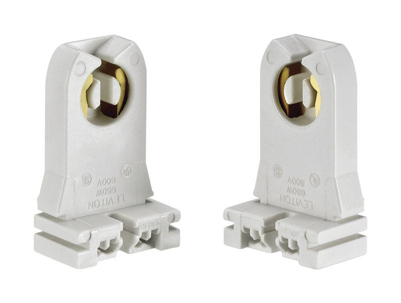 Leviton Thermoset Plastic Fluorescent Pedestal Base Lampholder