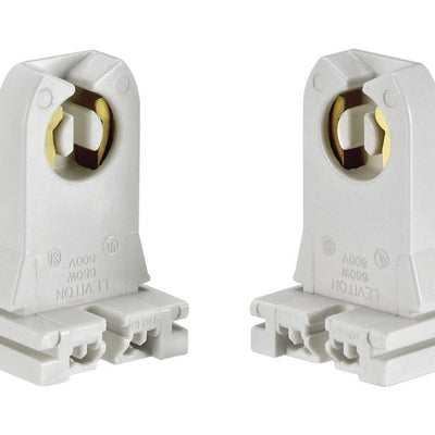 Leviton Thermoset Plastic Fluorescent Pedestal Base Lampholder