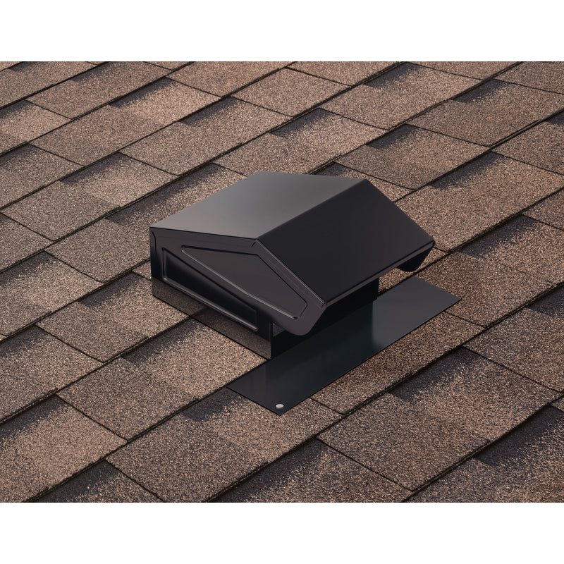 Broan-NuTone 11 in. H X 11 in. W X 9.25  L X 4 in. D Powder-Coated Black Steel Roof Vent