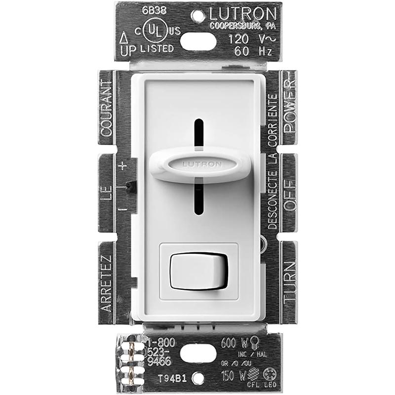 Lutron Skylark White 150 W 3-Way Dimmer Switch
