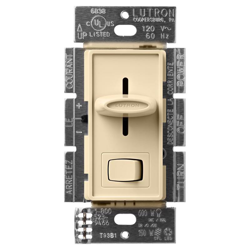 Lutron Skylark Ivory 150 W 3-Way Dimmer Switch
