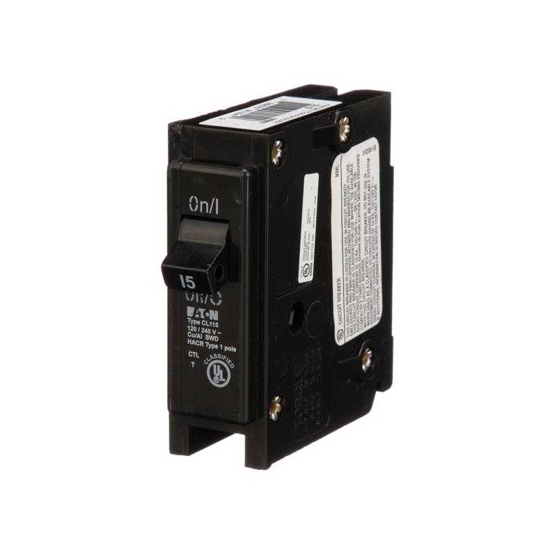 Eaton 15 amps Plug In Single Pole Circuit Breaker