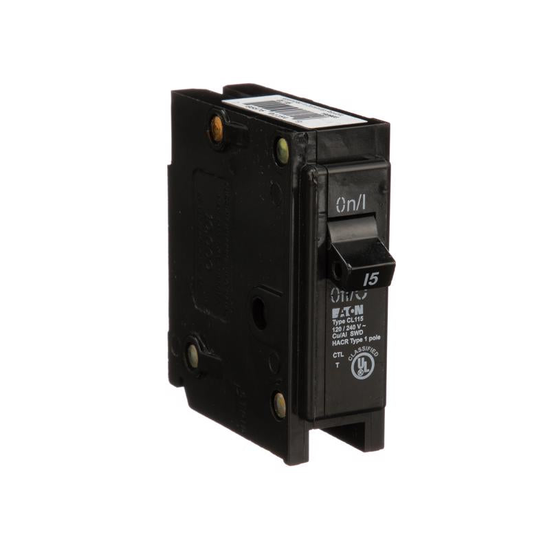 Eaton 15 amps Plug In Single Pole Circuit Breaker