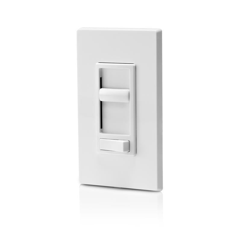 Leviton Decora SureSlide White 600 W Slide Dimmer Switch