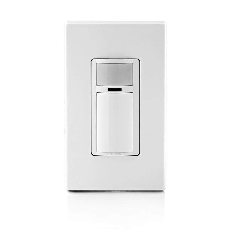 Leviton Decora 2.5 amps Single Pole Motion Sensor Switch White