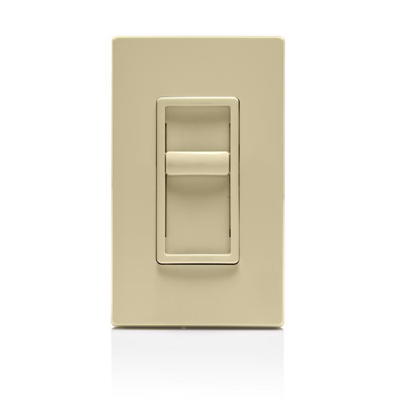 Leviton Decora SureSlide Ivory 600 W Slide Dimmer Switch