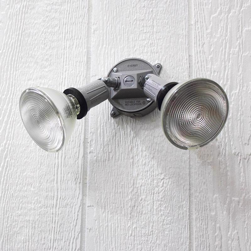 Sigma Electric Switch Controlled Gray Lamp Holder Kit Hardwired