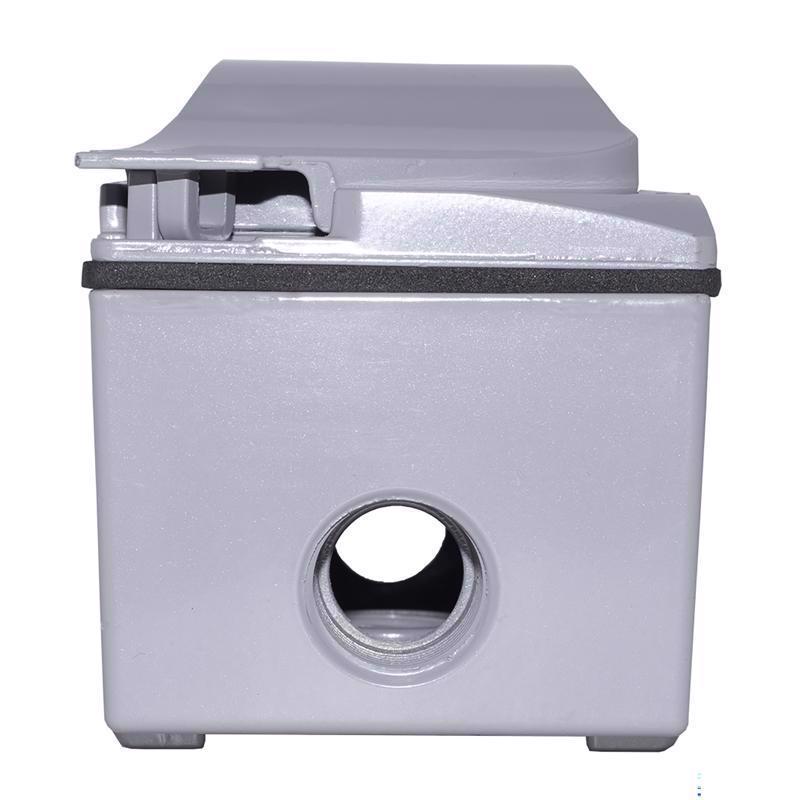 Sigma Electric Rectangle Die-Cast Metal 1 gang 4.58 in. H X 2.83 in. W Duplex Outlet Kit
