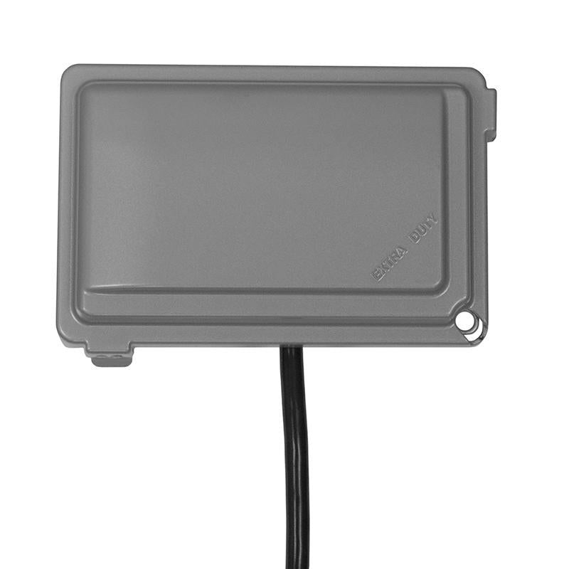 Sigma Electric Rectangle Die-Cast Metal 1 gang 5.98 in. H X 4.02 in. W Weatherproof Cover