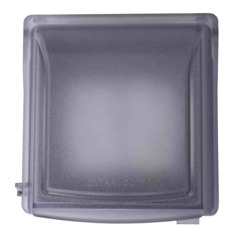 Sigma Electric Rectangle Plastic 2 gang 6.02 in. H X 5.53 in. W Weatherproof Cover