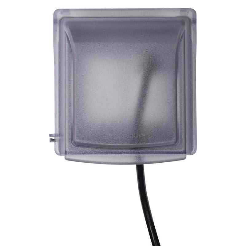 Sigma Electric Rectangle Plastic 2 gang 6.02 in. H X 5.53 in. W Weatherproof Cover