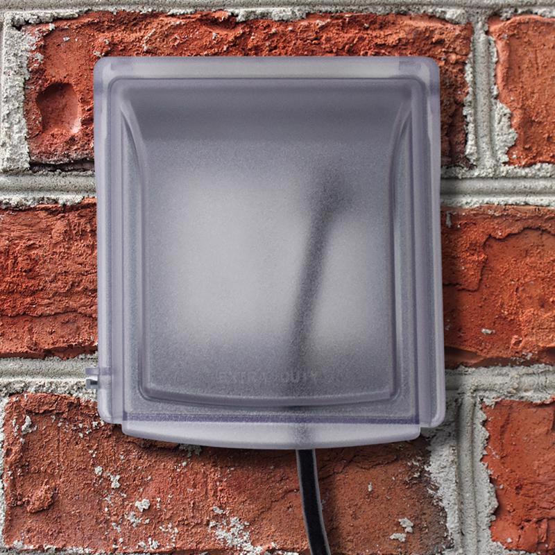 Sigma Electric Rectangle Plastic 2 gang 6.02 in. H X 5.53 in. W Weatherproof Cover