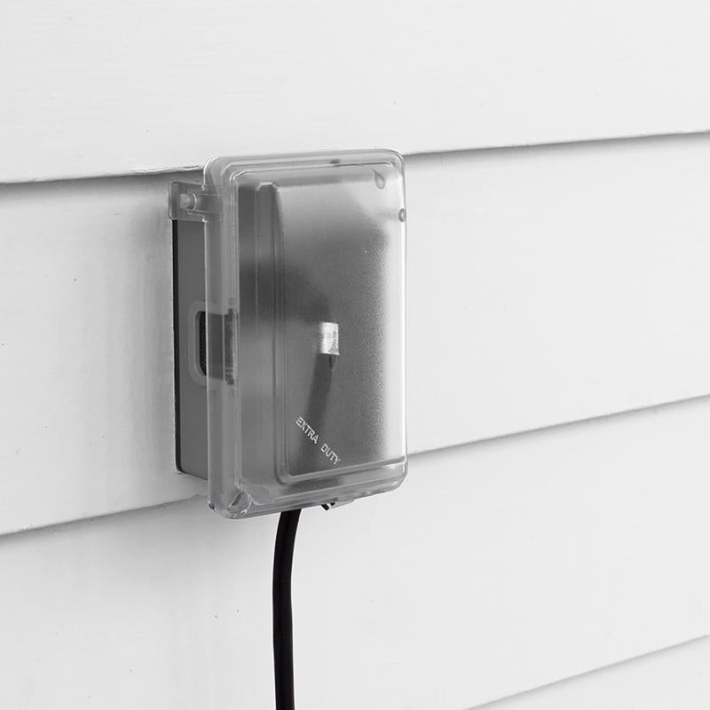 Sigma Electric Rectangle Plastic 1 gang 5.98 in. H X 4.02 in. W Weatherproof Cover