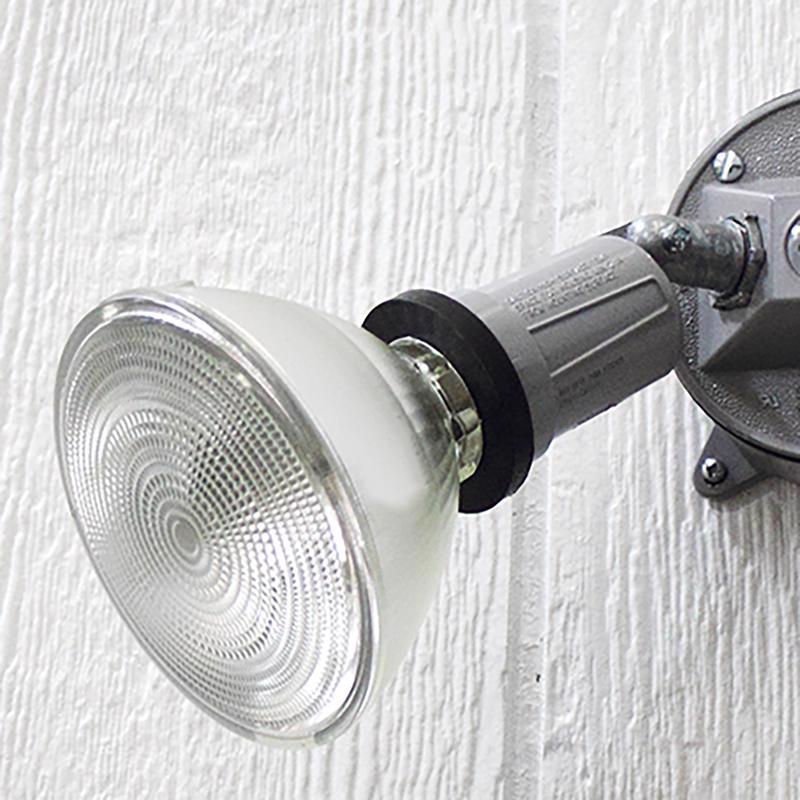 Sigma Electric Switch Controlled Gray Lamp Holder Hardwired
