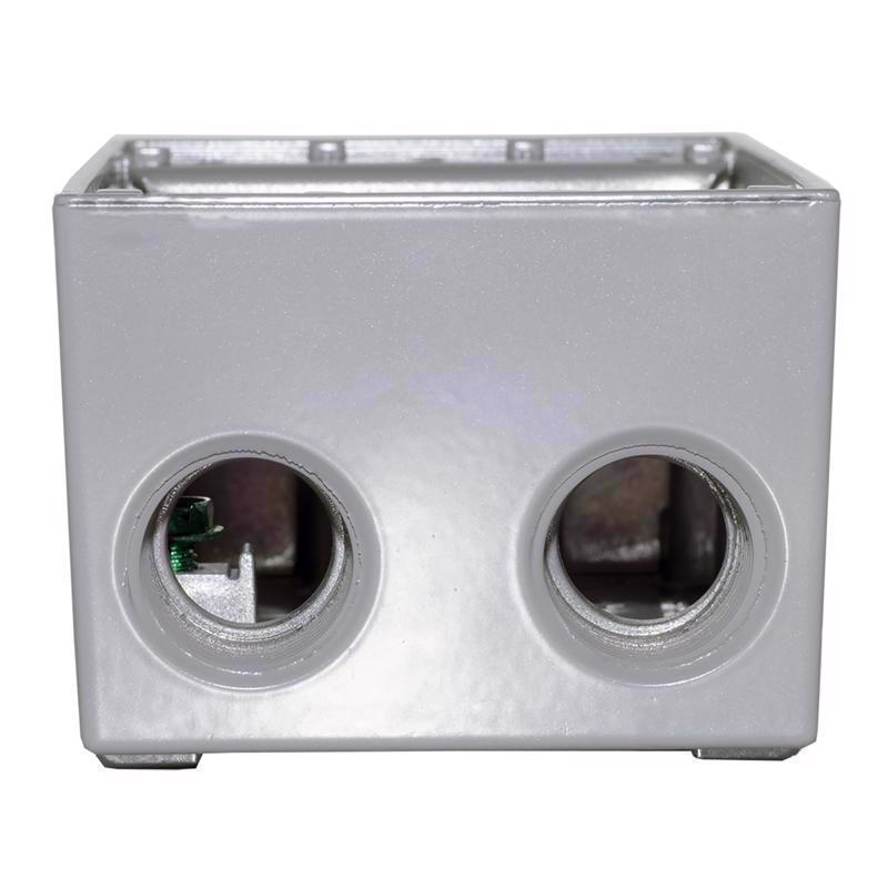 Sigma Electric New Work 18.3 cu in Rectangle Die-Cast Metal Weatherproof Box Gray