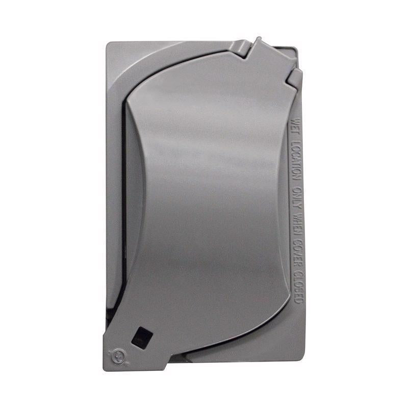 Sigma Electric Rectangle Die-Cast Metal 1 gang 4.57 in. H X 2.81 in. W Universal Cover