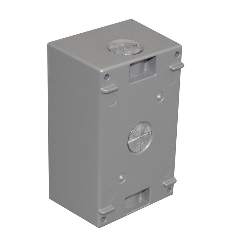 Sigma Electric Round Die-Cast Zinc 1/2 in. W Closure Plug