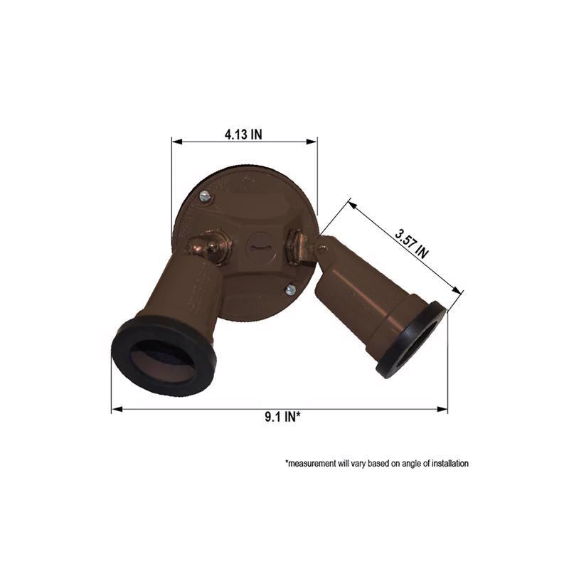 Sigma Electric Switch Controlled Bronze Lamp Holder Kit Hardwired