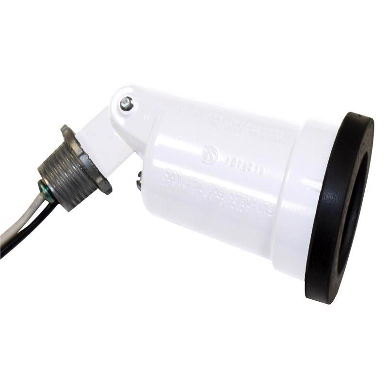 Sigma Electric Switch Controlled White Lamp Holder Kit Hardwired