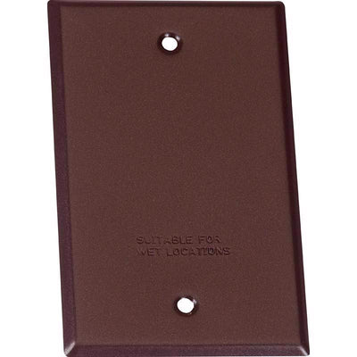 Sigma Electric Rectangle Stamped Steel 1 gang 4.52 in. H X 2.77 in. W Flat Box Cover