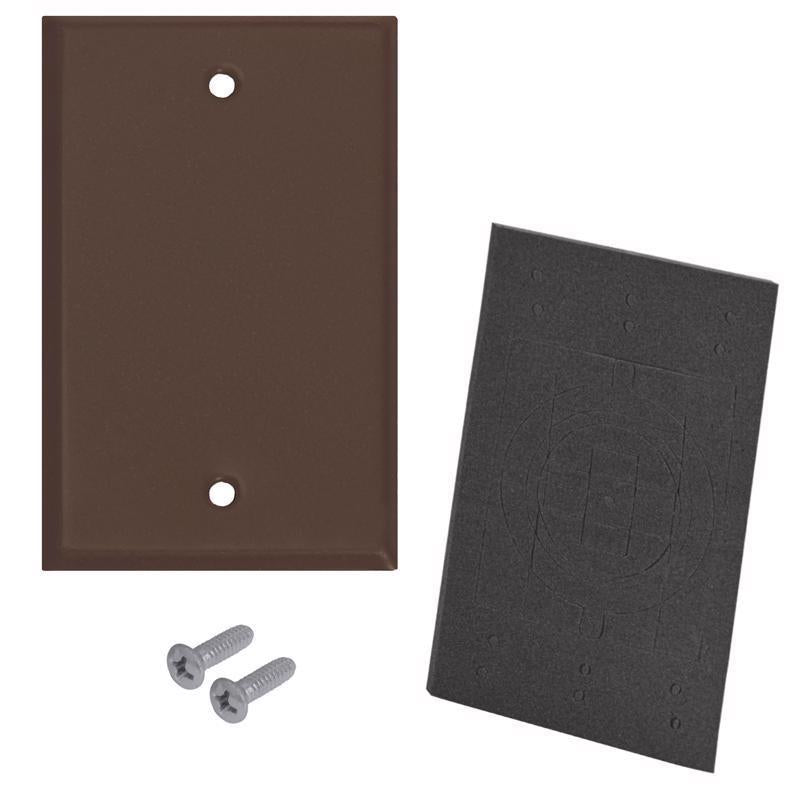 Sigma Electric Rectangle Stamped Steel 1 gang 4.52 in. H X 2.77 in. W Flat Box Cover