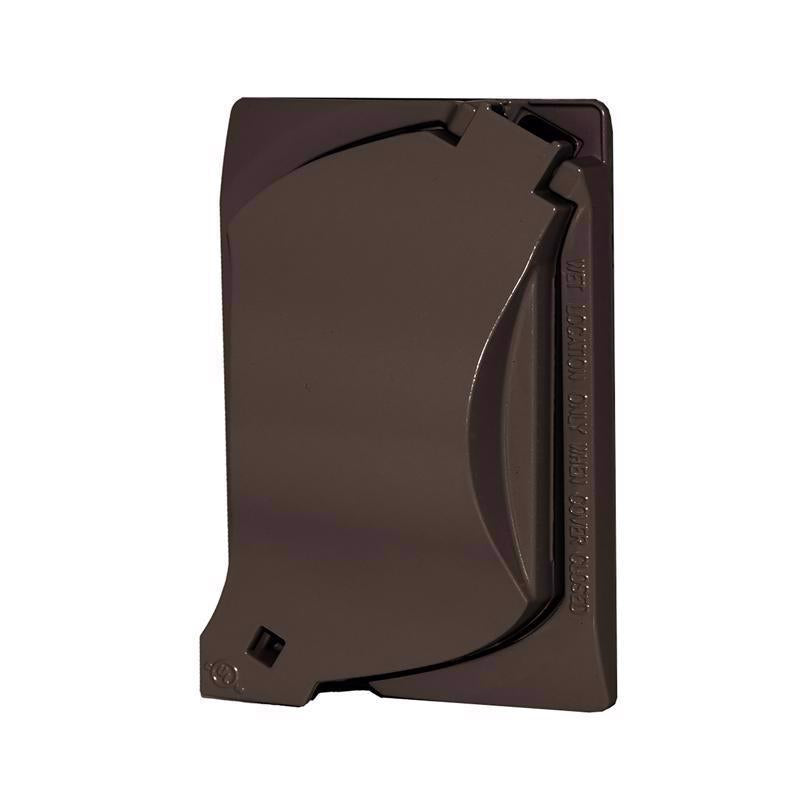 Sigma Electric Rectangle Die-Cast Metal 1 gang 4.57 in. H X 2.81 in. W Universal Cover