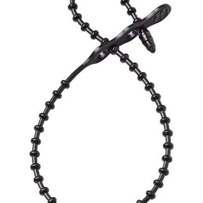 Gardner Bender 8 in. L Black Beaded Cable Tie 15 pk