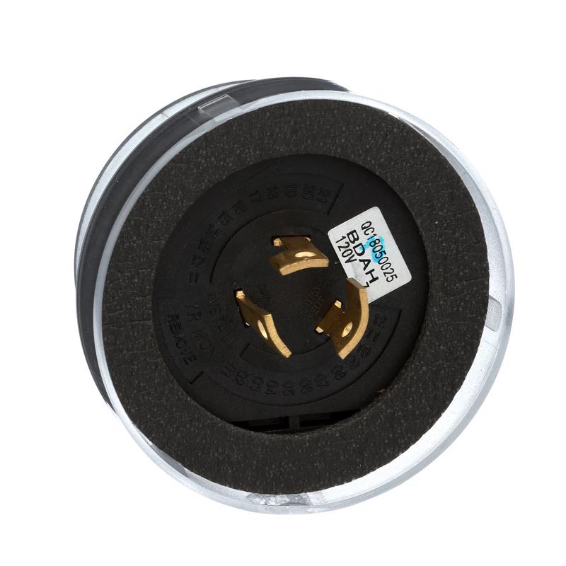Amertac Black Photoelectric Twist Lock Light Control