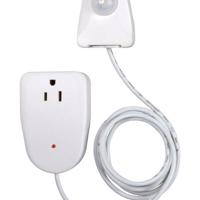Amertac White Motion Activated Light Control