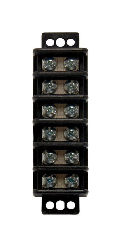 Gardner Bender 22-10 Ga. Insulated Wire Terminal Block Black