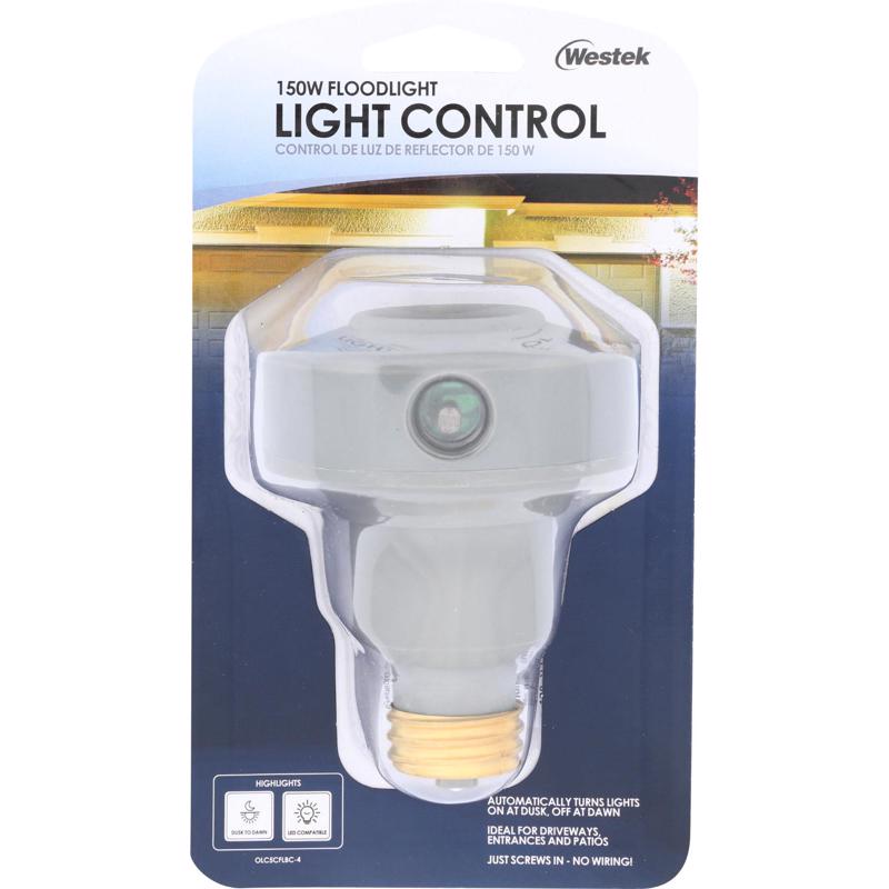 Amertac Gray Photoelectric Flood Light Control