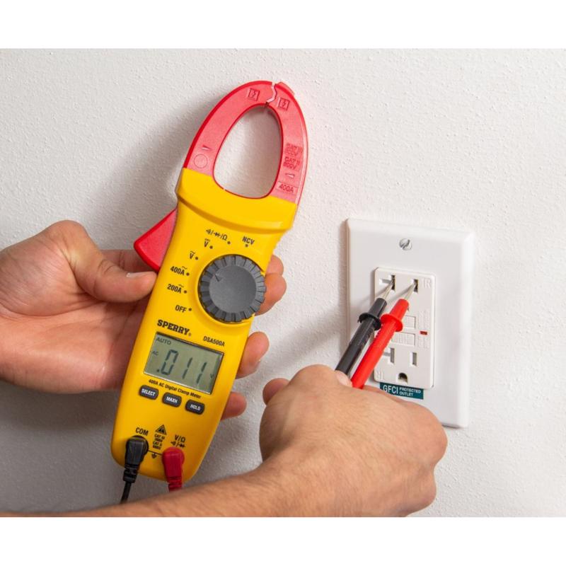 Sperry Snap-Around 300 - 600 V LCD AC Clamp Meter