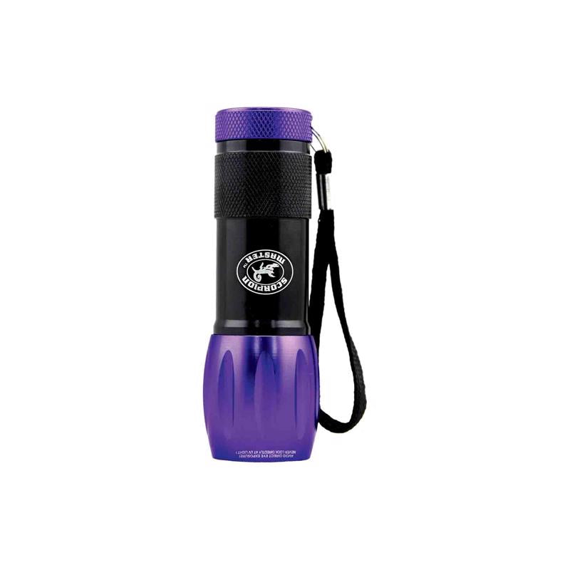 Blacklight Master 15 lm Black/Purple LED UV Flashlight AAA Battery
