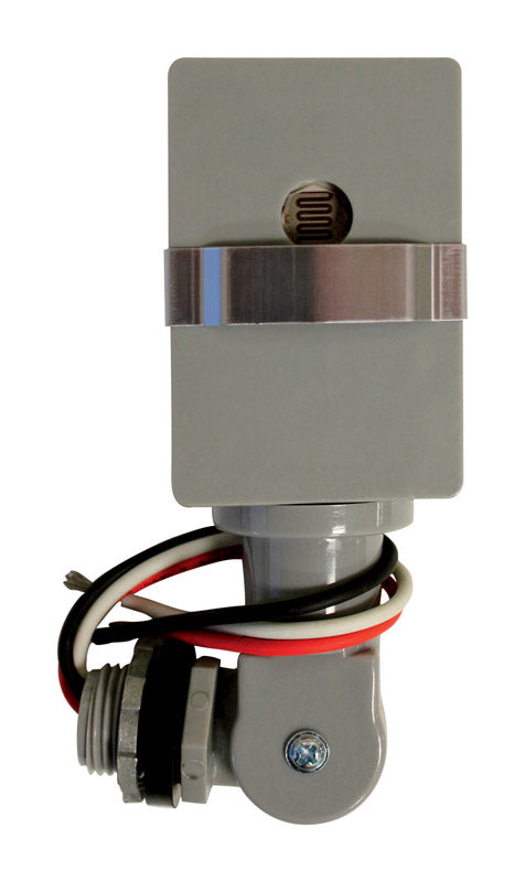 Westek Gray Photoelectric Swivel Light Control