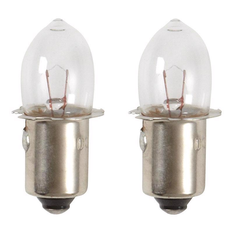 Dorcy 2C/2AA Krypton Flashlight Bulb 2.2 V Bayonet Base