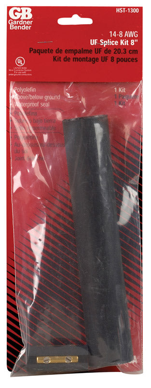Gardner Bender 14-8 Ga. Insulated Wire Splice Kit Black