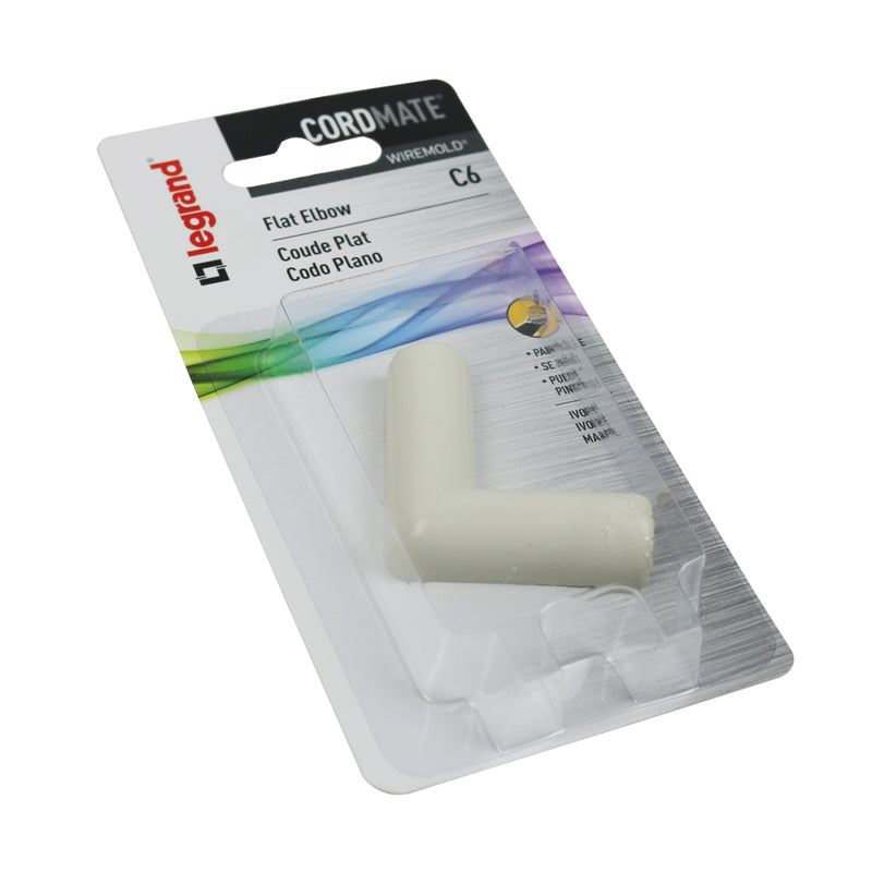 Legrand Cordmate 2 3/4 in. D Plastic Electrical Conduit Elbow For AC, MC and RWFMC Cable