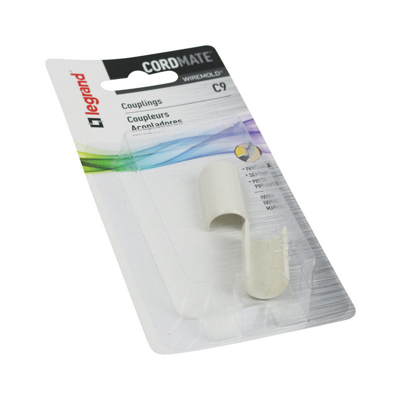 Legrand Cordmate 2 3/4 in. D Plastic Electrical Conduit Coupling For AC, MC and RWFMC Cable