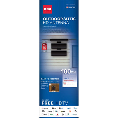 RCA Outdoor TV Rooftop/Attic Antenna