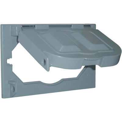 Sigma Electric Rectangle Die-Cast Metal 4.76 in. H X 3.01 in. W Multi-Use Cover