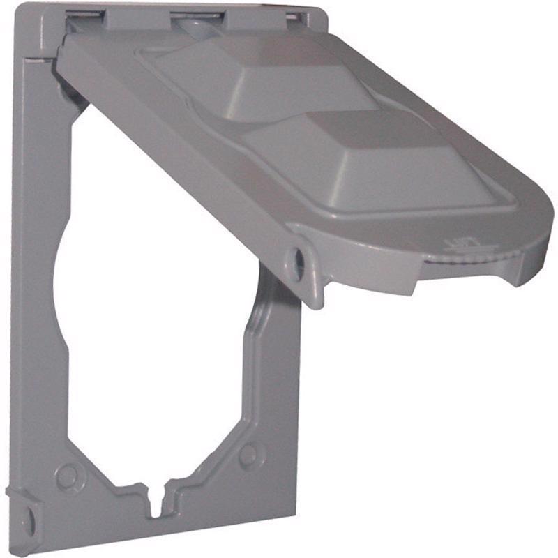 Sigma Electric Rectangle Die-Cast Metal 1 gang 4.76 in. H X 3.01 in. W Multi-Use Cover