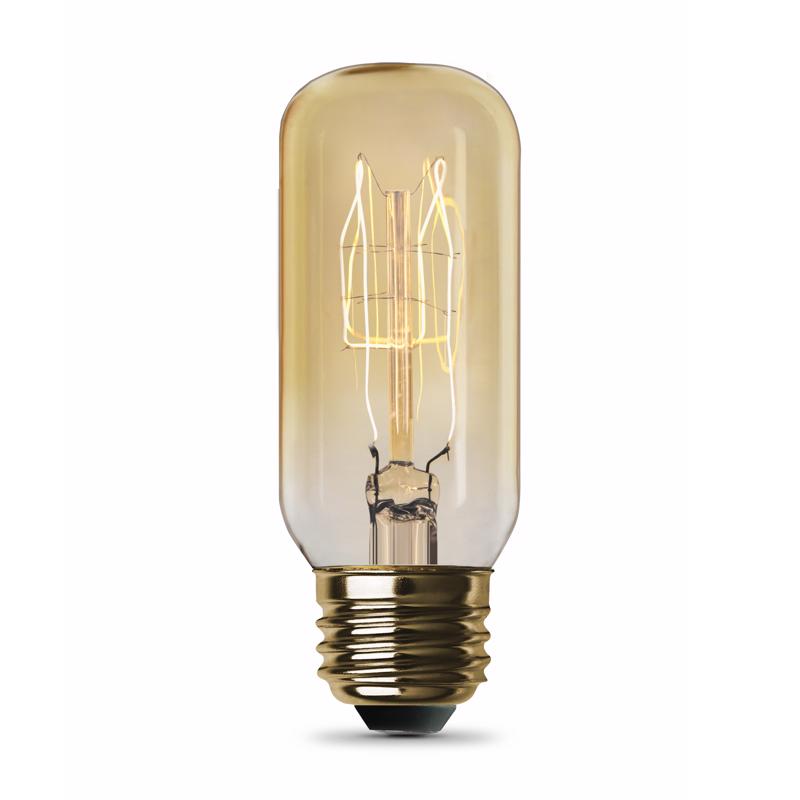 Feit The Original 60 W T12 Vintage Incandescent Bulb E26 (Medium) Soft White