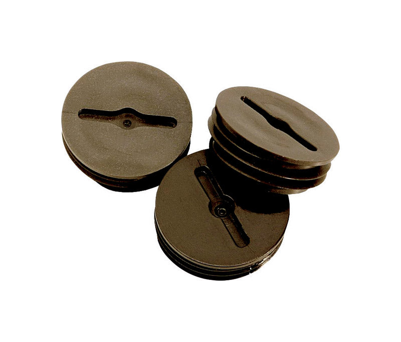 Sigma Electric Round Plastic 1/2 in. W Closure Plug
