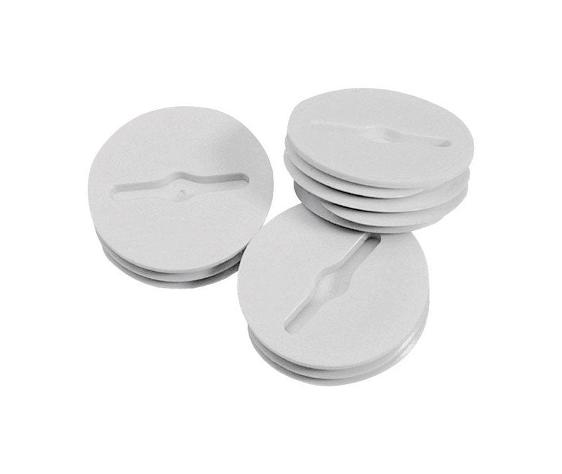 Sigma Electric Round Plastic 1/2 in. W Closure Plug